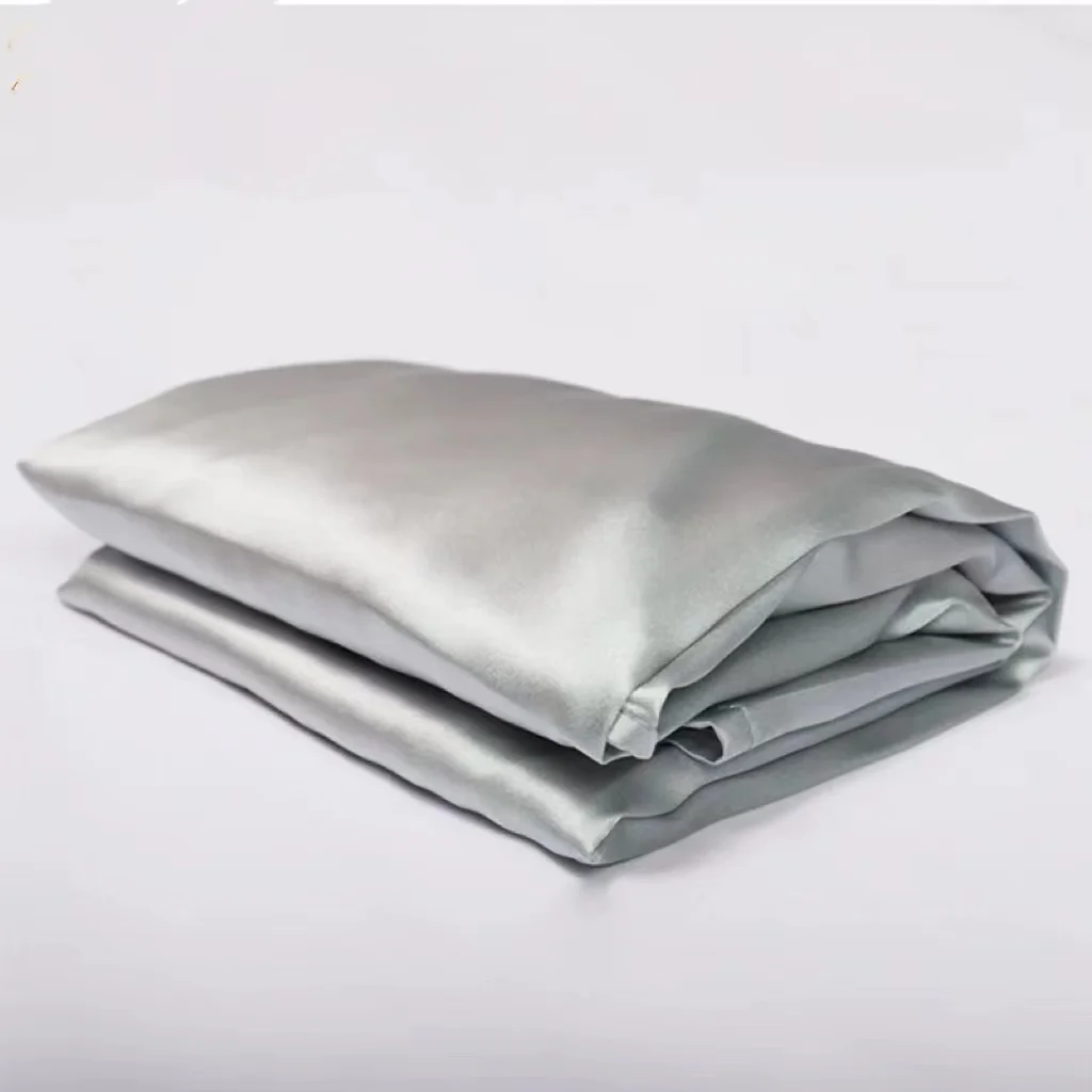 CAIYU Hot Sale SILK Baby Sheet Bamboo Baby bed cover Item Plain Color Baby Crib Sheet