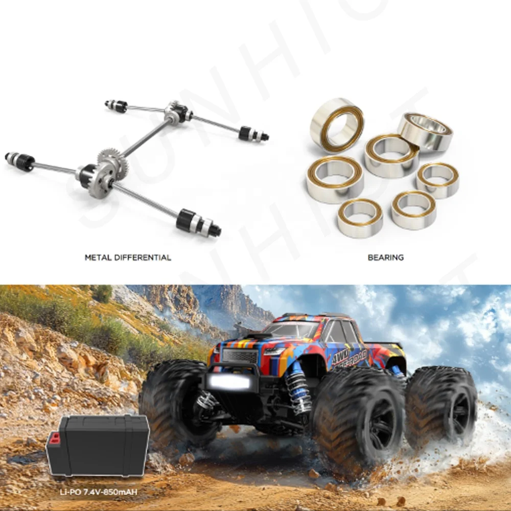 Новинка MJX20208 Hyper Go RC автомобиль бесщеточный 1:20 хобби модель грузовика 4x4 внедорожные гонки высокая скорость 39 км/ч дистанционные игрушки для детей