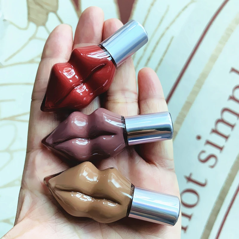 Waterproof Lasting Lip Glaze Matte Staying Base Color Lip Tinting Tear Off Liquid Lipstick Peel-off Lip Stain Fit Colors Pink