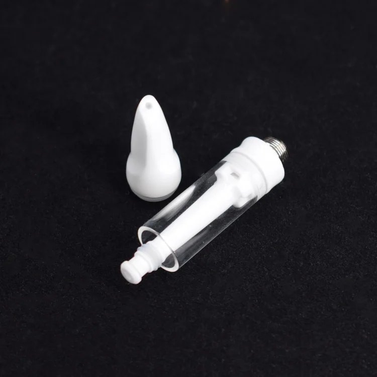 Оптовая продажа, новый дизайн, полностью керамический картридж для вейпа, резьба 510 с 4 отверстиями для входа