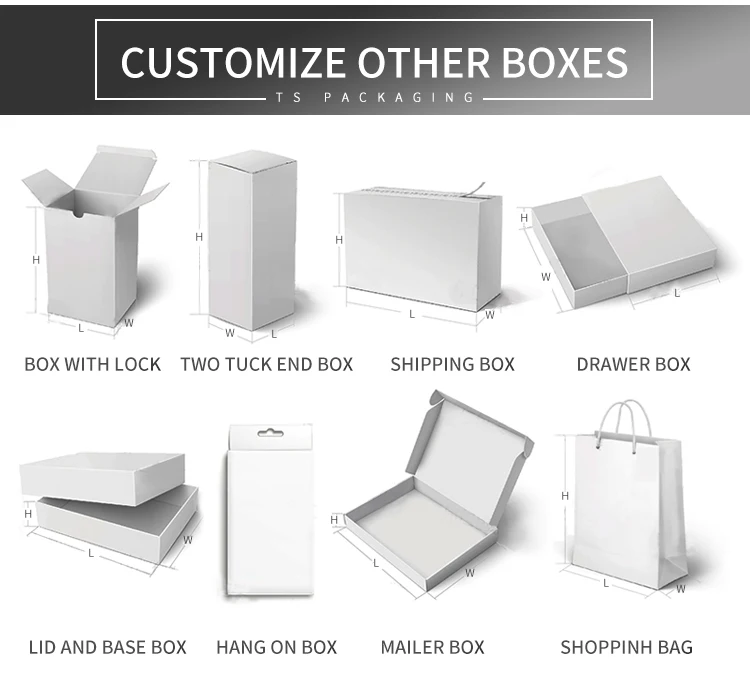 Free Design Custom Printing Your Logo Small Size Mini Cosmetic Package Packaging Paper Boxes