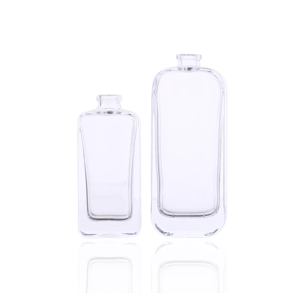 Perfume Bottles Elegant 30ml and 50ml OEM Modern Perfume Bottles Stylish High Square Design Luxurious Bottles for Wholesale