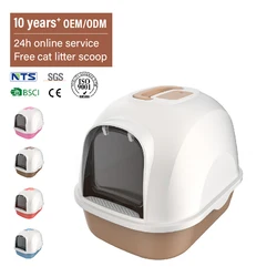 TaoTaohui manufacturer wholesale cleaning cat products plastic Indoor Cat Toilet cat sandbox