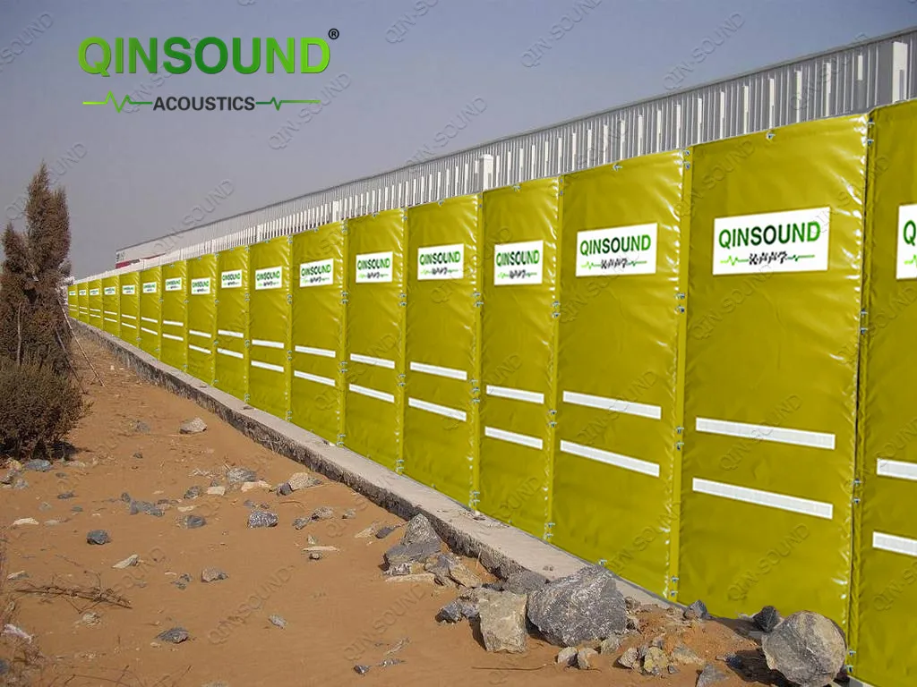 Soundproof PVC Curtain Reduce Noise Waterproof Outdoor Acoustic Blanket Sound Barrier Price