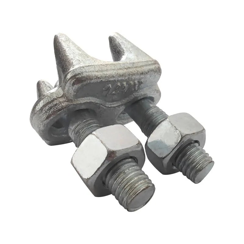 JIS Type Wire Rope Clips Galvanized Cable Clamp Fitting For Wire Rope Sling