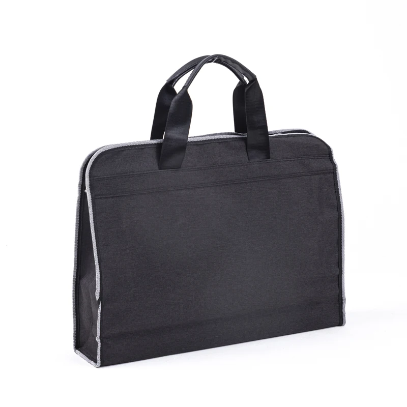 Double zipper conference package