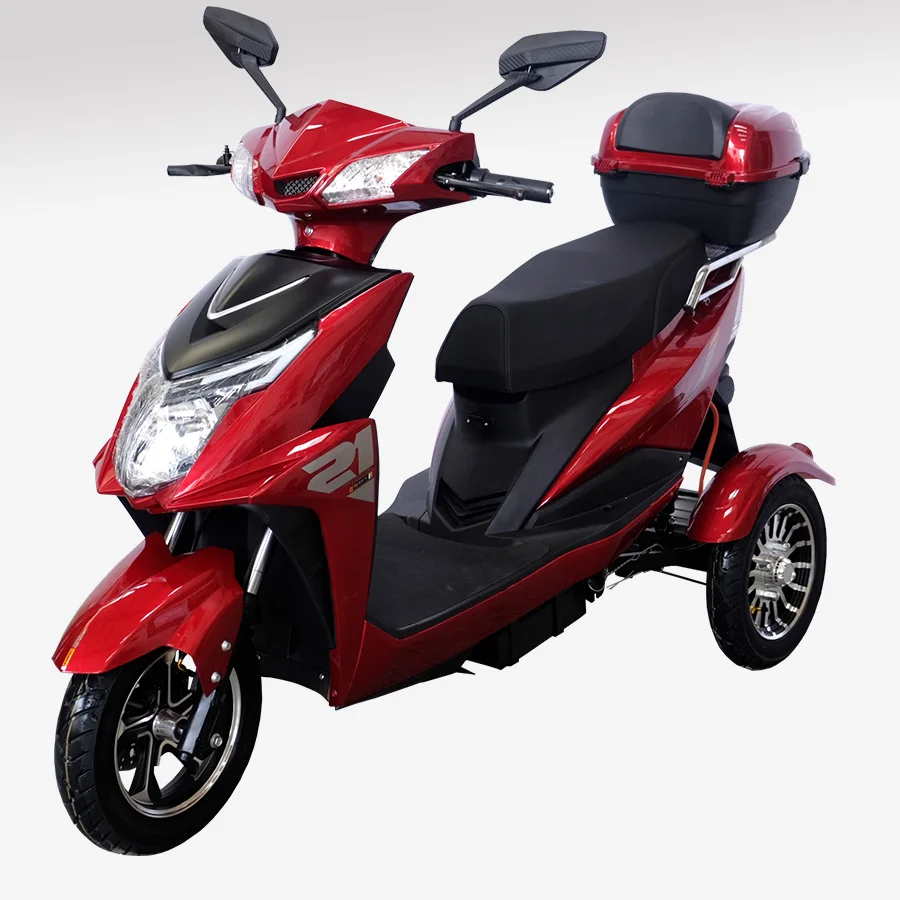 electric tricycles 1000w 2 seat cargo rechargeable electric tricycle