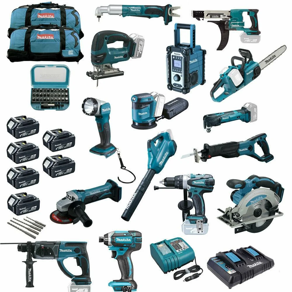 
OFFER NOW ON Original Makitas LXT1500 18-Volt LXT Lithium-Ion Combo Kit / Power Tool / Cordless Drill 