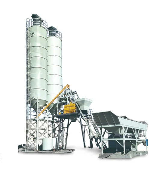 Factory Manufacture Small HZS35 Concrete Mixing Plant With A Capacity Of 35 M3/H Stationary Dry Mix Mobile Concrete Batch Plant