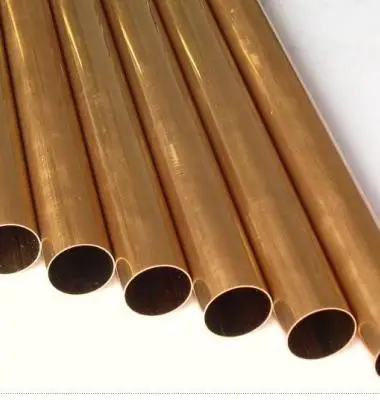 Straight ASTM C10100 C10200 Copper Tube / Copper Pipe