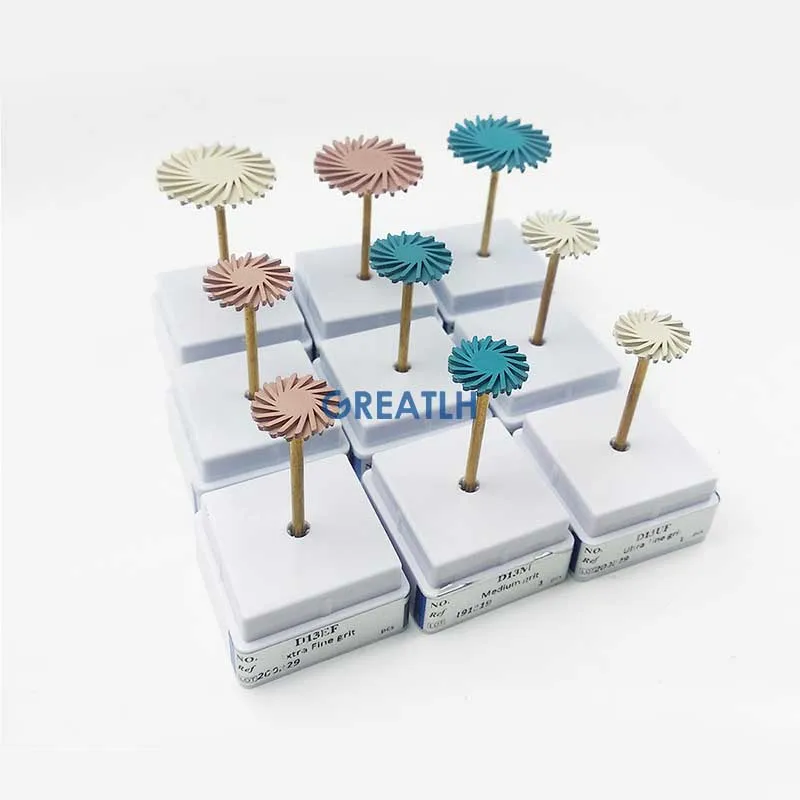 Высокое качество стоматологической ra композитная полировки и отделки спираль колесной базой Стоматологическая Композитный резиновые алмазные полировочные боры