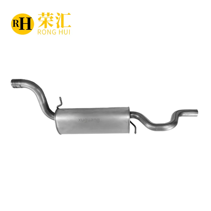 Выхлопной глушитель и труба RONGHUI в сборе для Chrysler Town and Country Dodge Grand Caravan Volkswagen Routan 2009 2010