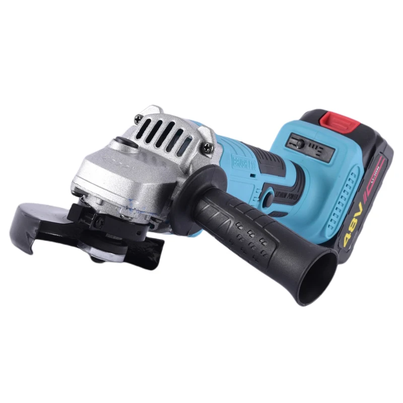 New 21V Li-ion Battery Cordless Brush 100mm Angle Grinder Grinding Cutting Machine