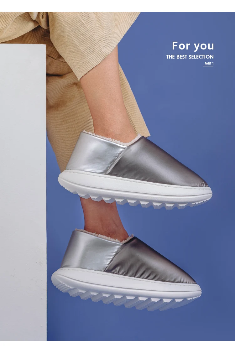 uniseason wholesale super cozy casual men plush sneaker slippers