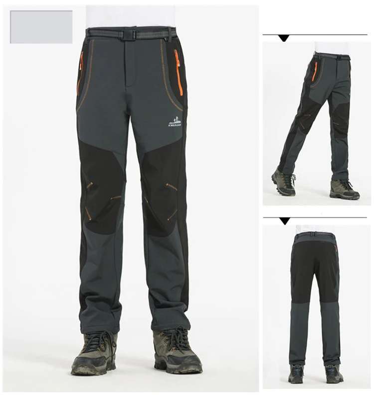 
Outdoor Hiking Pants Trousers Men Women Trek Waterproof Soft Shell Pants 