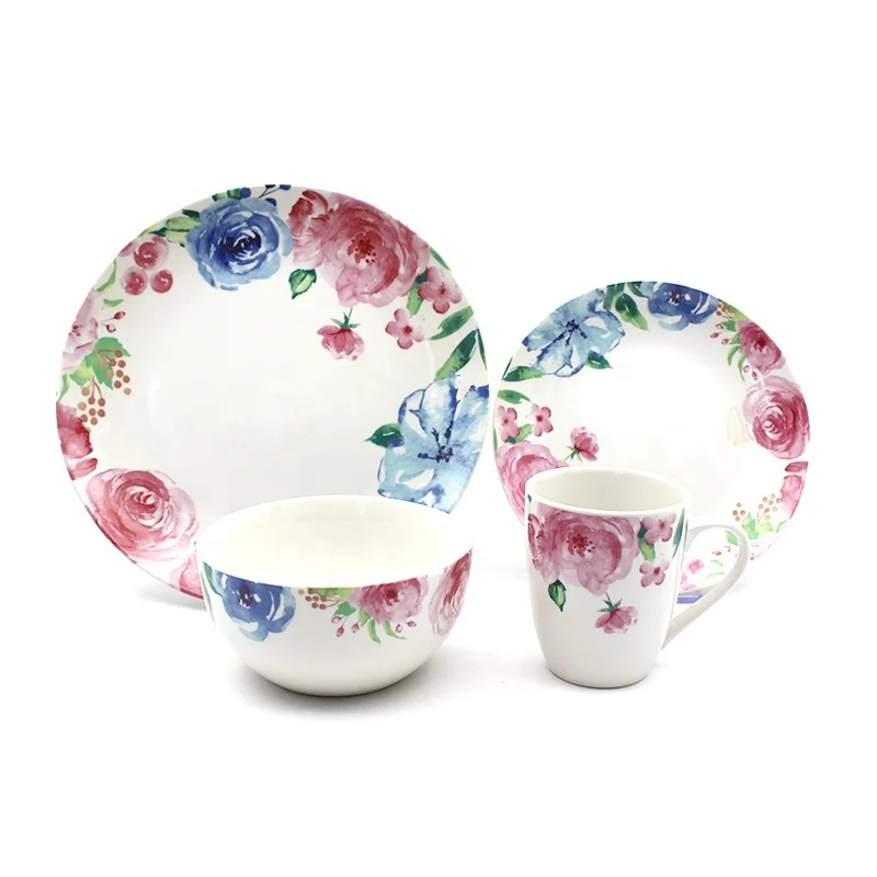 dinner table set dining room