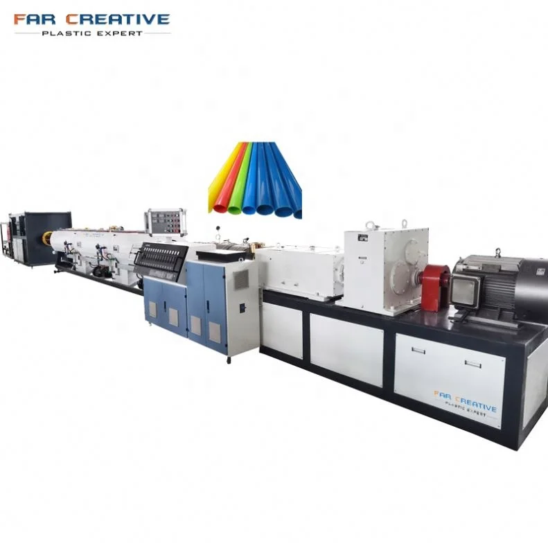 Fully Automatic Pvc Pipe Making Machine Plastic Extruder With Ce Certificate