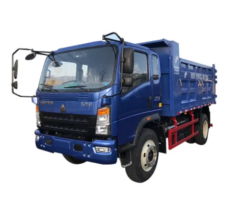 SINOTRUK HOWO 4x2 4.5cbm 4 Cylinder Euro2 110Hp MINI Tipper  DUMP TRUCK