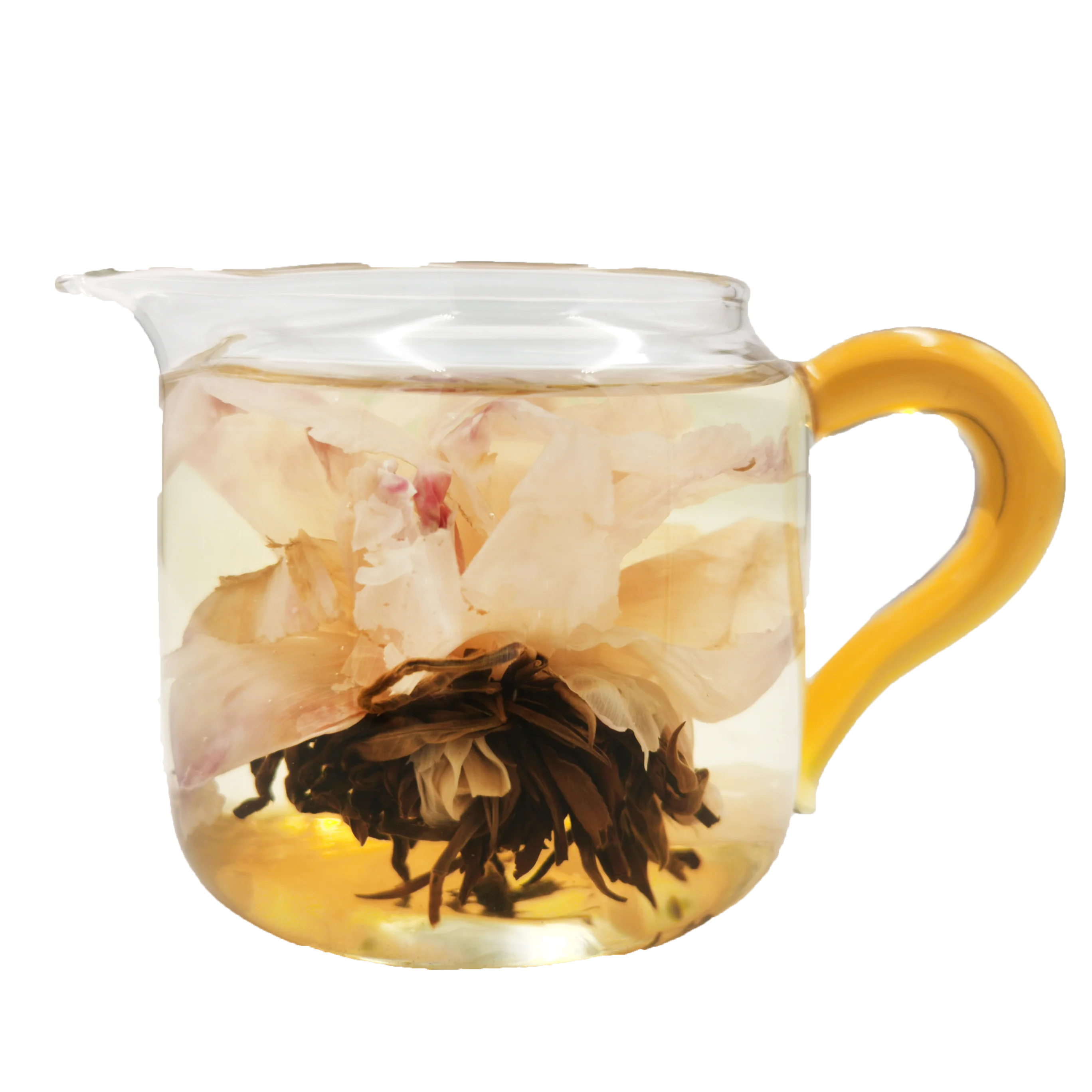 
Yunnan Handmade Dragon Puerh Ball Healthy Beauty Skin Care Puer Tea Bulk Rose Flower Scented Blooming Tea 