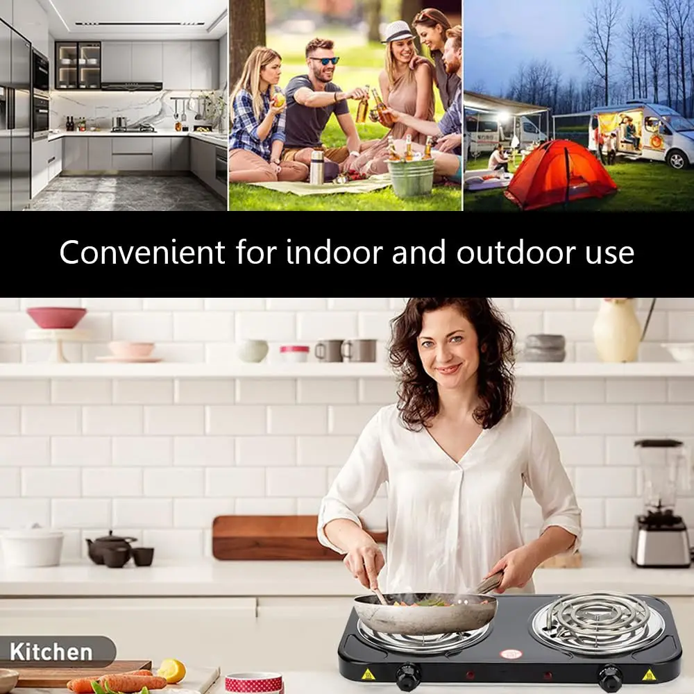 Factory wholesale Charcoal Stove 1000W Electric coal burner hookah lounge bar shisha Burner Charcoal Fire Starter