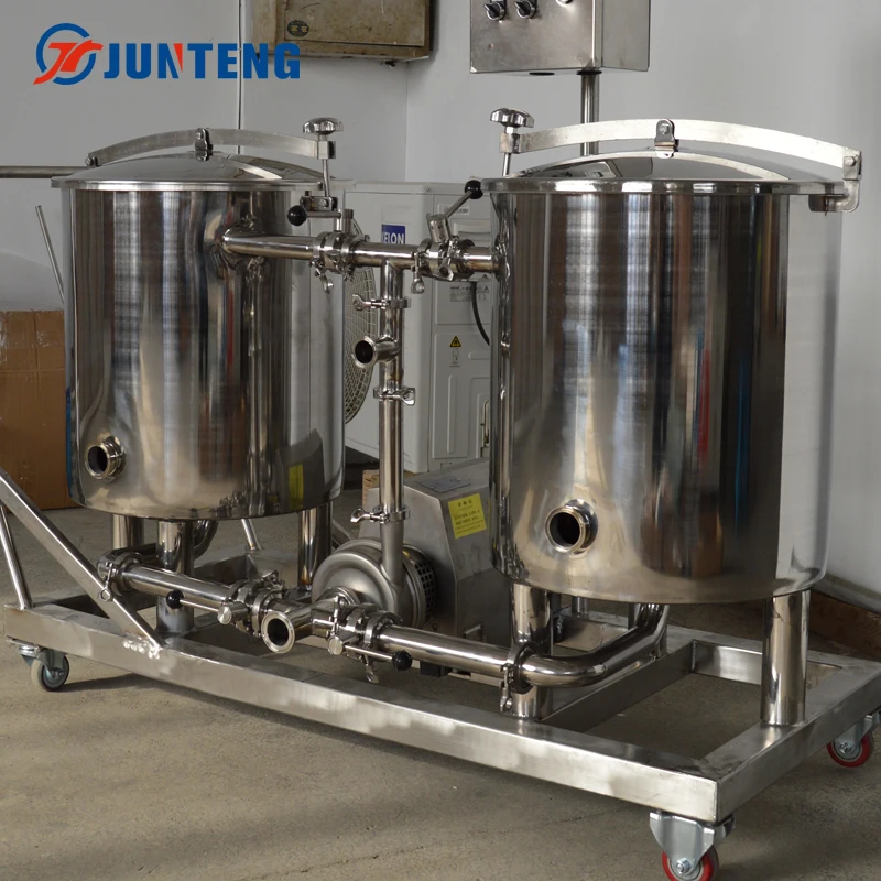 
Factory price Semi Automatic Small Portable Beer Brewery CIP cleaning system 