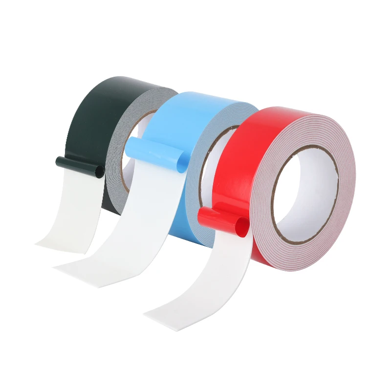High Quality PE Foam Super Sticky White Adhesive Tape With Solvent