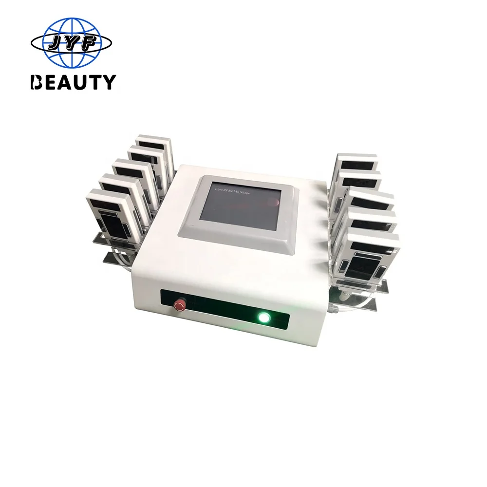 powerful 6d 160mw lipo laser dual 4 pads portable fat burning machine 2.0 weight loss
