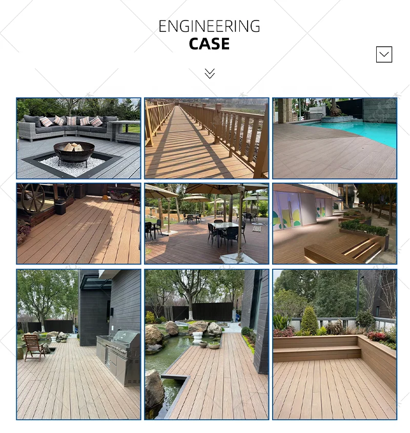 Necowood Outdoor Wpc Wall Ceiling Planks Hardwood Teak ASA Wall Panel