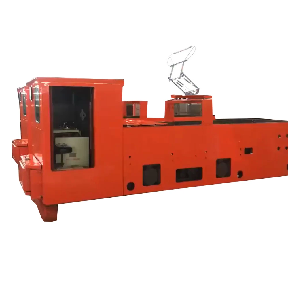 7 tons Trolley Electric Mine locomotive CJY Series Narrow Gauge Overhead Wire Electric Trolley Locomotive Price