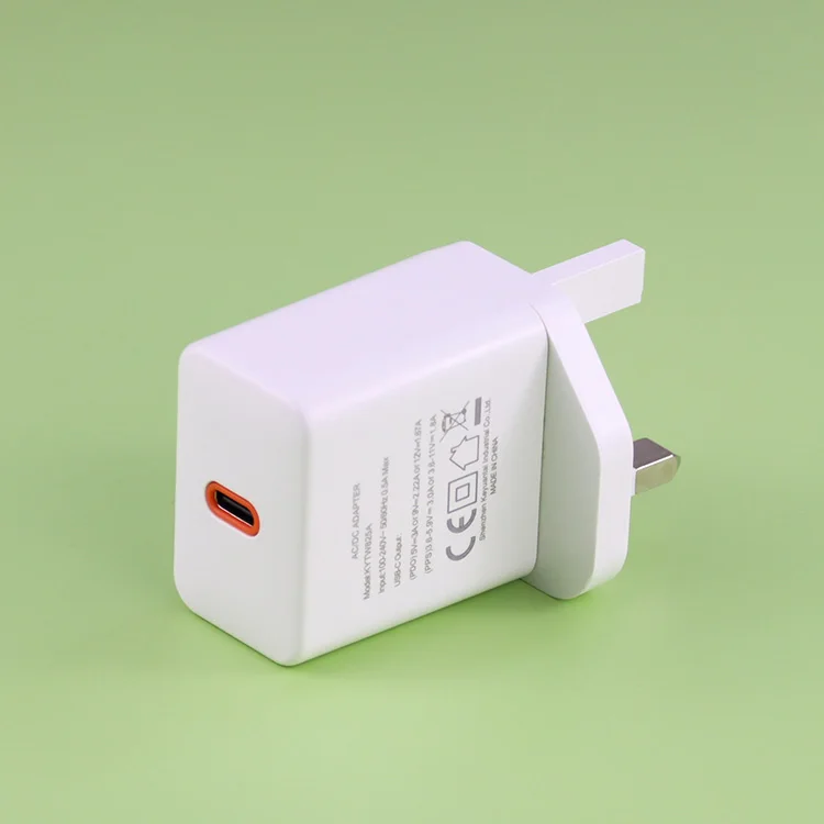 100-240V AC DC 20W PD QC3.0 1 Port USB C Smartphone Fast Charger PPS Type C EU UK US JP Korea Plug For Phone 12 12Pro 13 13Pro