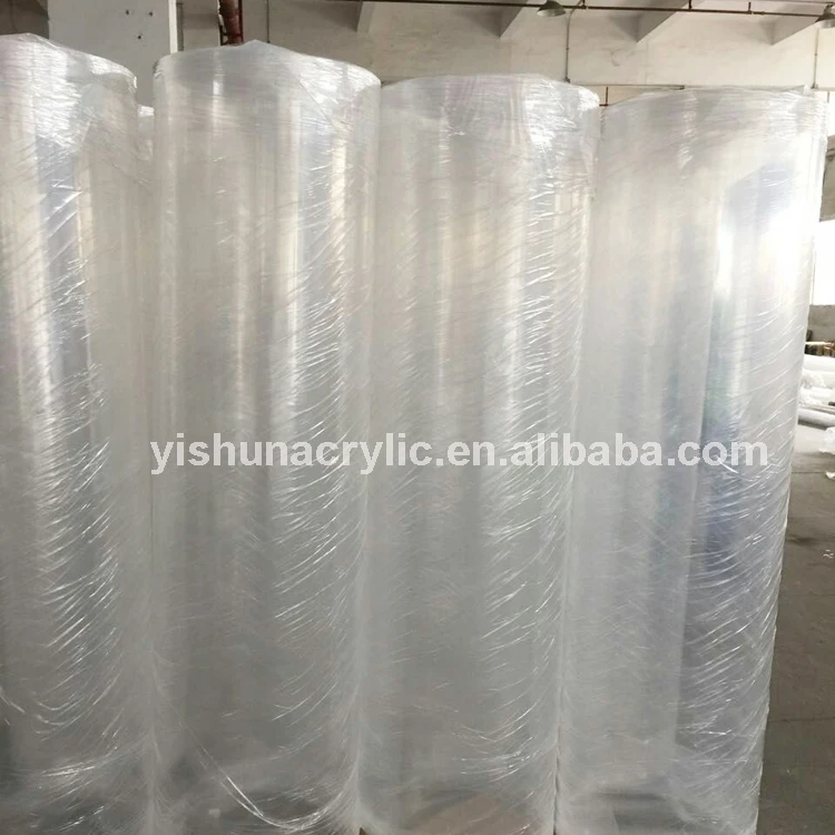High transparency diameter 500mm clear pmma round pipe  plastic acrylic cylinder tube