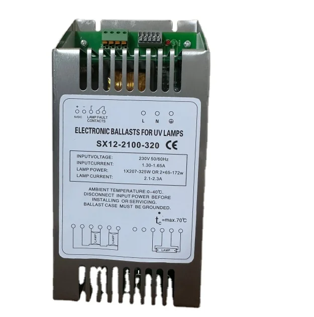Original supply of Baishi waste gas and sewage treatment 320W ultraviolet lamp electronic ballast SX12-2100-320