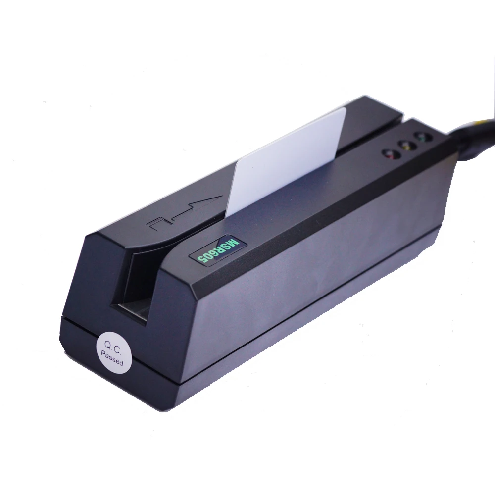 high quality 3 tracks magnetic stripe card reader write encoder MSR 605/605X