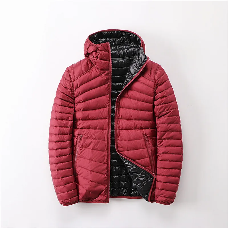 Factory Down Winter Jacket  Manufacturers Fashion Puff Shiny Red Down Winter Jacket bomber For Women