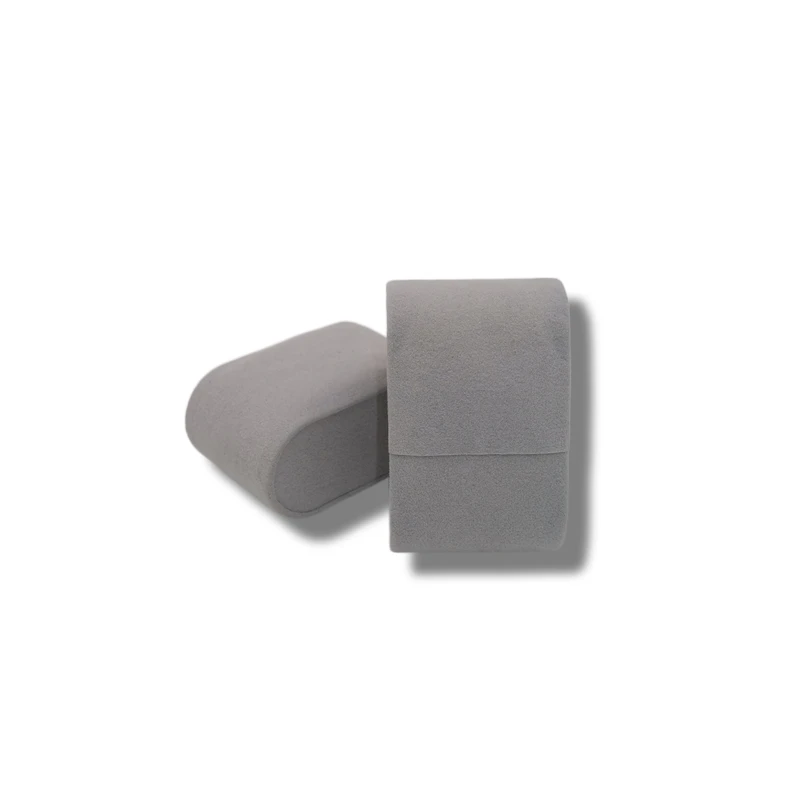 Wholesale New Custom Jewelry Metal Rack With Black Grey Silk Pu Leather Pillow Watch Bracelet Display Stand