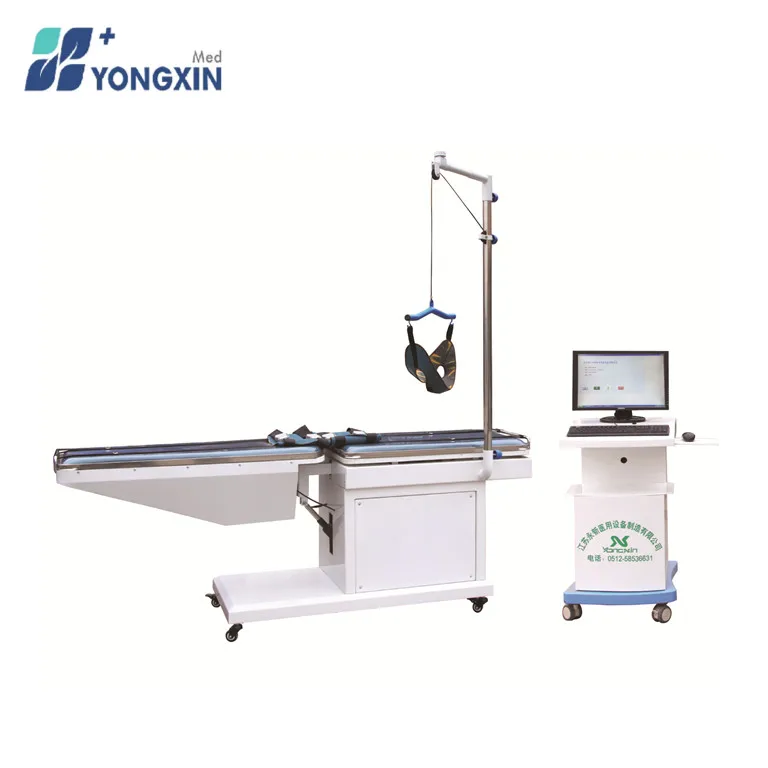 Manufacturer High quality Traction Bed Multi-functional Table Cervical and Lumbar Adjustable Electric Traction bed