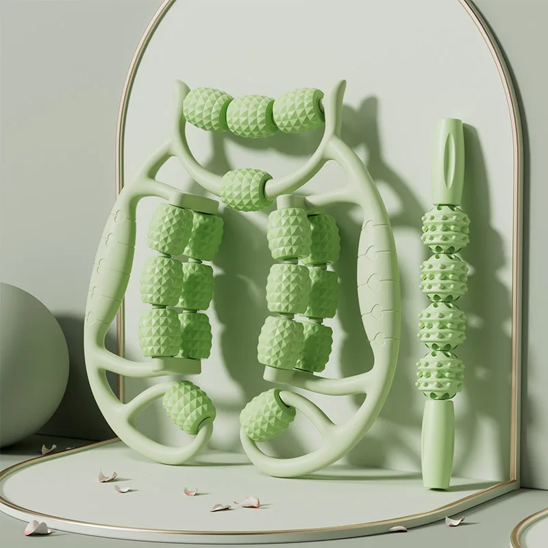 CONWAY FMR004 Factory Price Yoga Massage Roller Foam Muscle Relax Roller Massager Deep Tissue Leg Clamp Roller