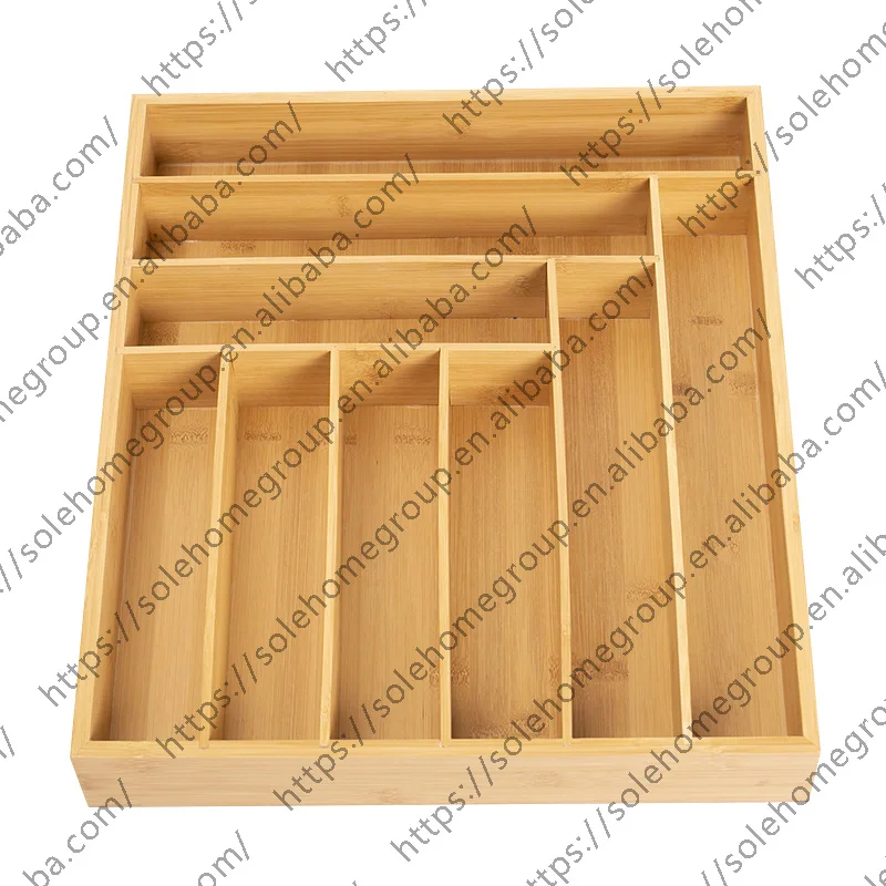 bamboo organizer holder drawer optional 39 styles kitchen accessories stuff storage with 100% bamboo board