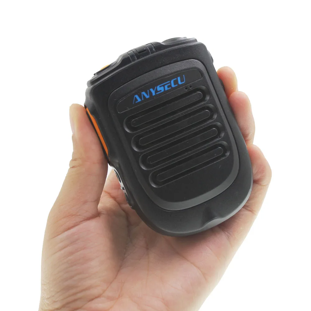  Беспроводной микрофон Anysecu B01 работает с REALPTT ZELLO Speaker MIC Blueteeth для android