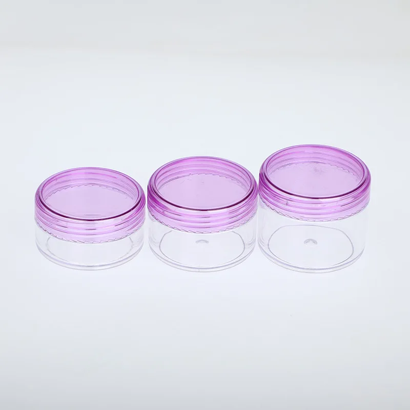 5 10 15 20g PS Cream Case Powder Case Cosmetic Packaging Bottles Travel Dispenser Bottles