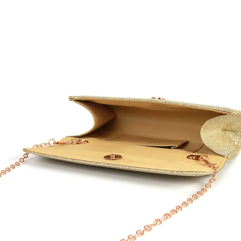Factory classical design PU clutch evening bag women party banquet handbags 2022 luxury lady shiny