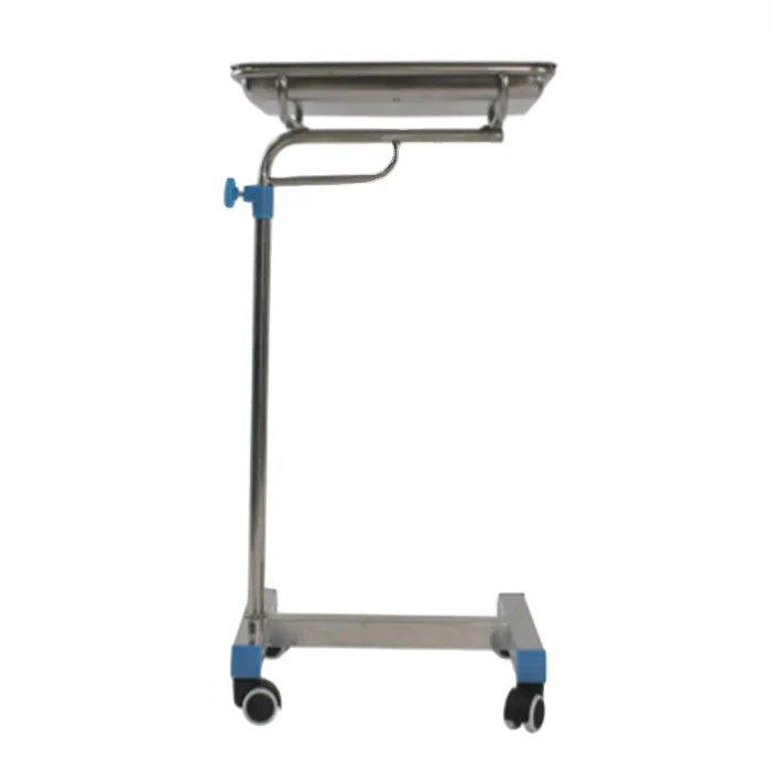 Medical Stainless Steel Hospital Surgical Mayo Operation Table Trolley