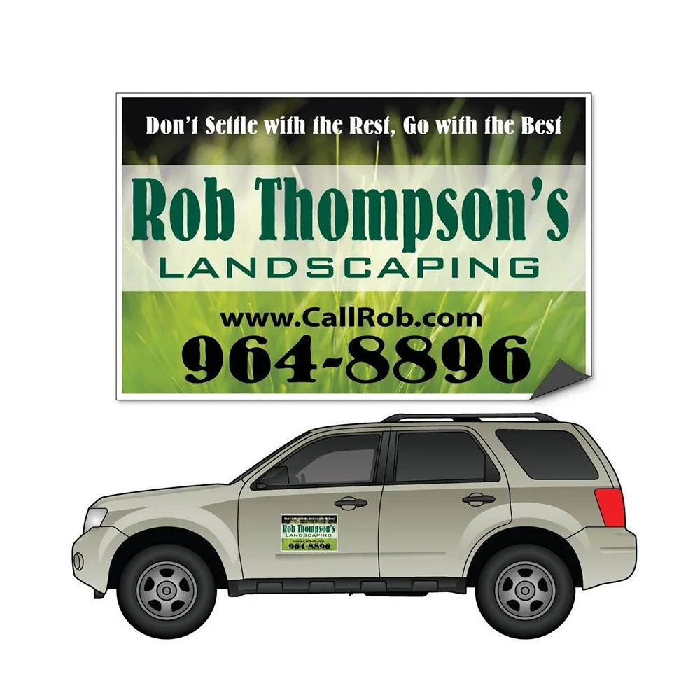 PVC Waterproof Car Door magnet,Anti Fake Outdoor Used Trucker Magnetic Signs