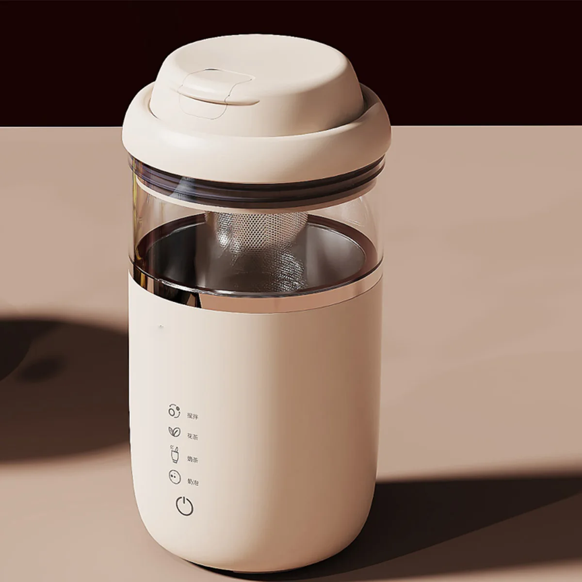 Электрическая дорожная машина для чая и молока, портативная мини кофеварка