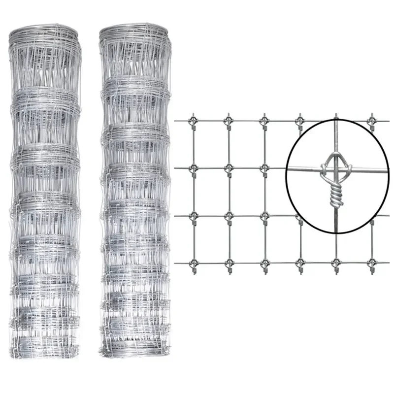 Wholesale 8ft X 330ft Galvanized Security Farm Guard Field Fence