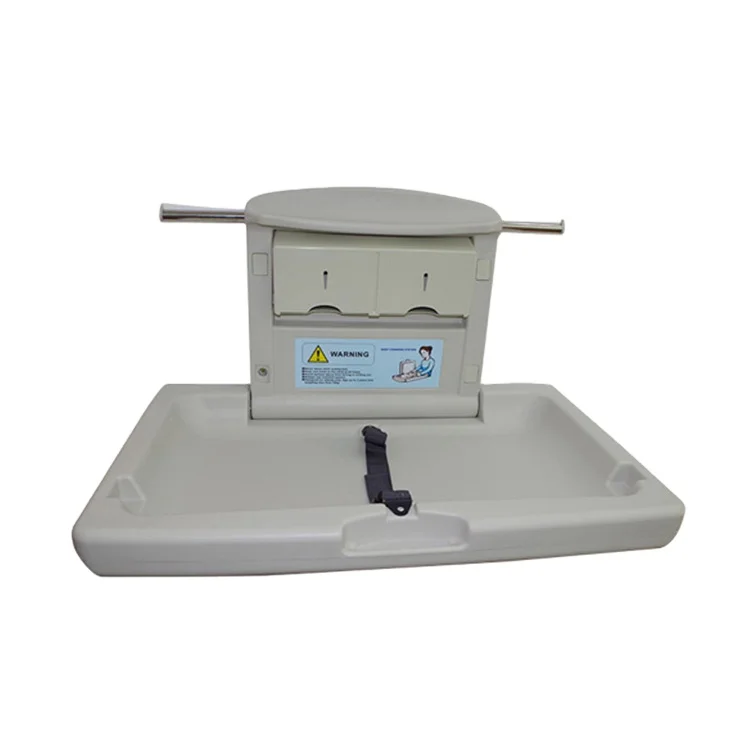 
Wall Mounted New Design ABS Plastic Folding Portable Baby Changing Station Table Dresser 