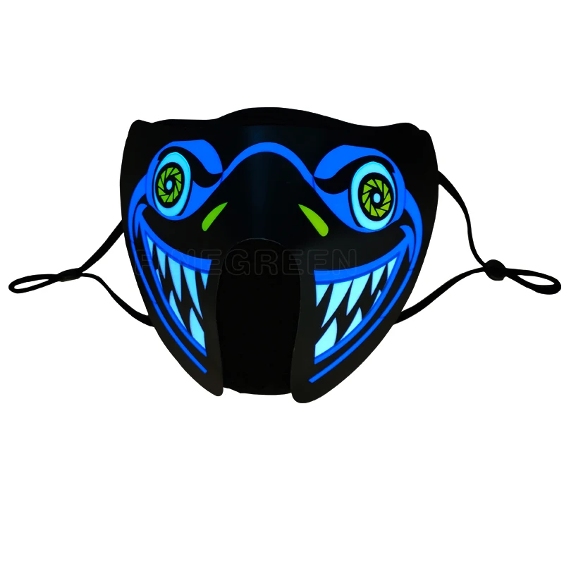 61 stock designs wholesale Halloween scary party masks light up masks toys