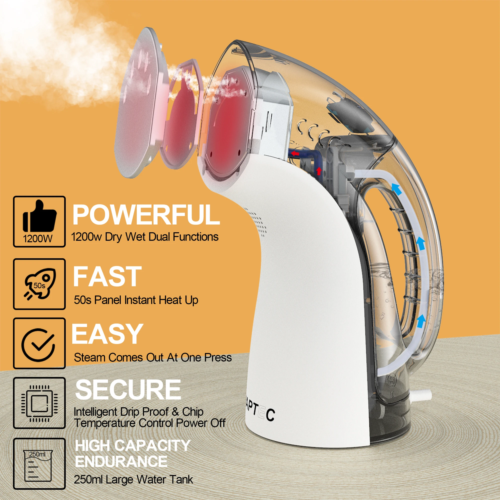 portable garment steamer