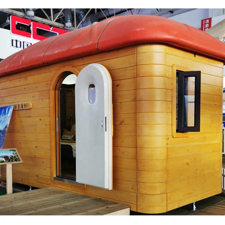 Китайская Фабрика Гибкая маленькая бревенчатая кабина для летнего лагеря