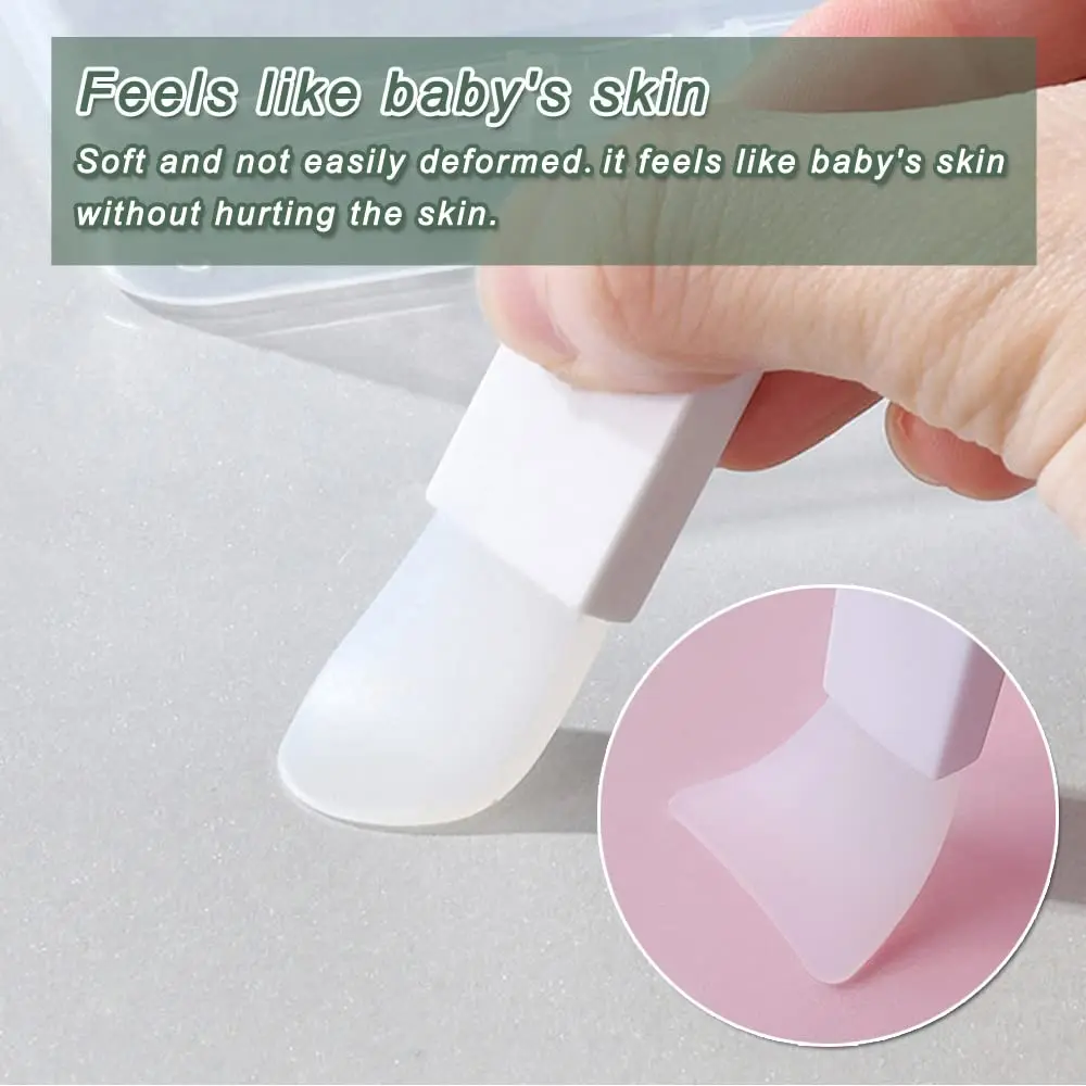 Face Mask Applicator Brush Mini Makeup Spatula Portable Beauty Tool Set for Facial Mud Eye Mask Body Lotion Soft Silicone brush